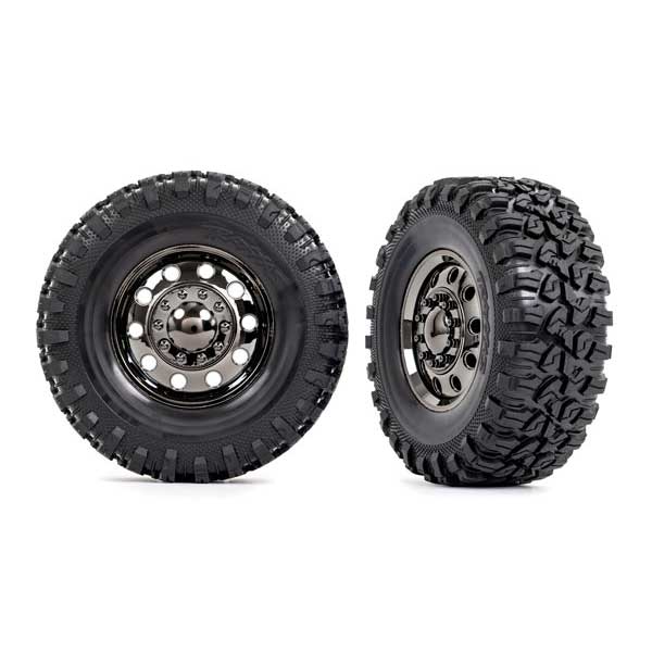 Traxxas Pneus + jantes avants canyon rt 2.2 – rc Hauler (x2) 8854