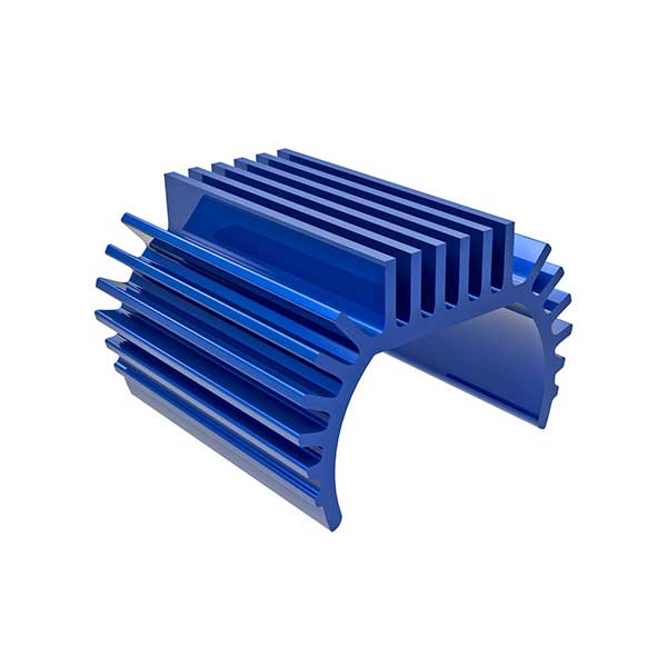 Traxxas Radiateur moteur titan 180 anodisé bleu – TRX-4M 9793-BLUE