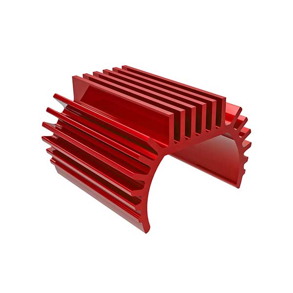 Traxxas Radiateur moteur titan 180 anodisé rouge – TRX-4M 9793-RED