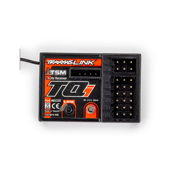 Traxxas Récepteur 5 voies micro TQi 2.4 GHz avec télémétrie et TSM 6533X