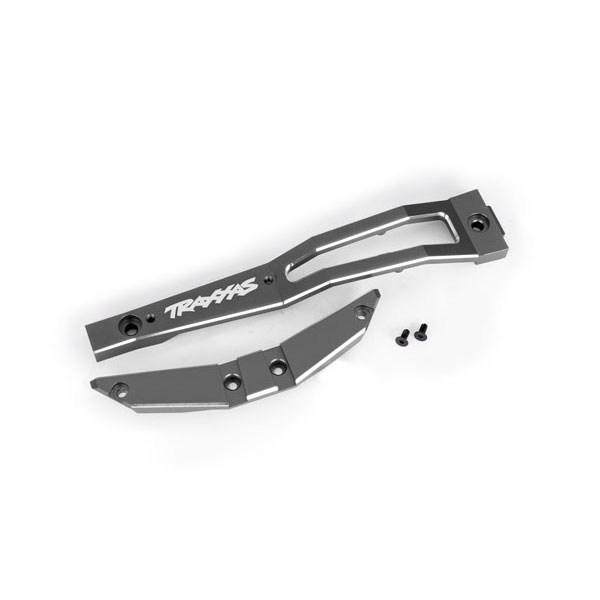 Traxxas Renfort de chassis alu gris – Maxx Slash 10221-GRAY – Image 1