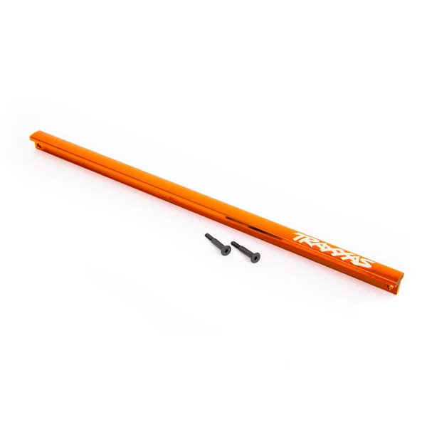Traxxas Renfort de chassis central alu orange – Sledge 9523T – Image 1