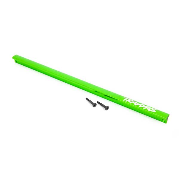 Traxxas Renfort de chassis central alu vert – Sledge 9523G – Image 1
