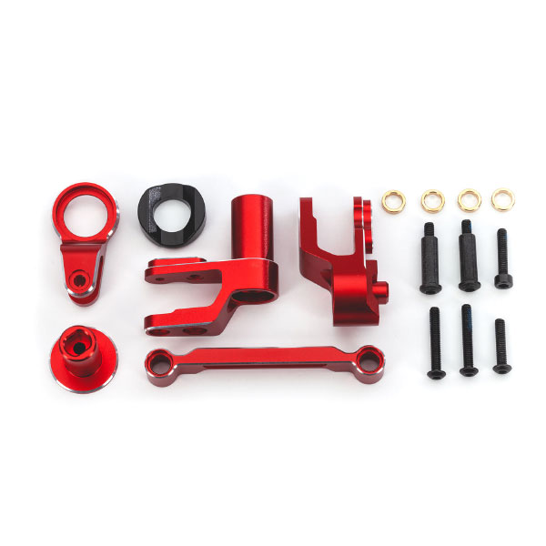 Traxxas Renvoi de sauve-servo + sauve-servo anodises rouge – Maxx Slash 10246-RED – Image 1