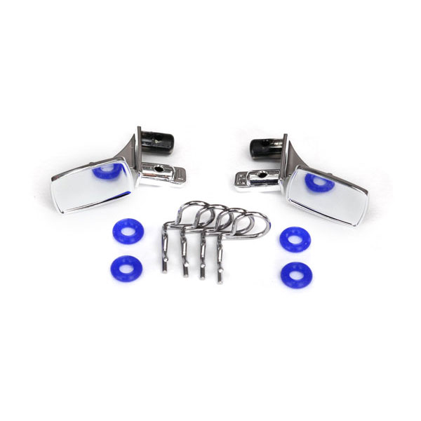 Traxxas Retroviseurs, lateraux,chrome (gauche et droit) pour 8130 8133