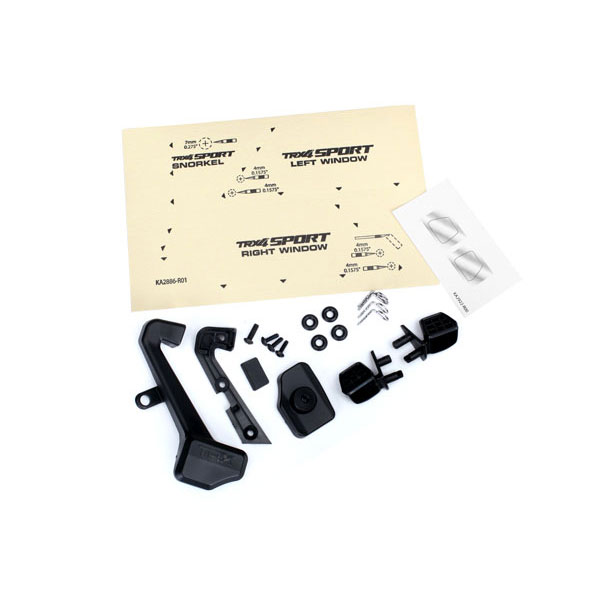 Traxxas Retroviseurs, lateraux, (gauche et droit) 4 Sport 8119