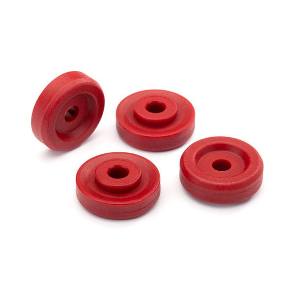 Traxxas Rondelles de roues rouges (x4) 8957R – Image 1