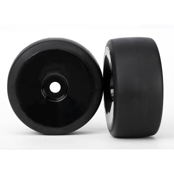Traxxas Roues arrière montées collées sur jantes pleines (2) XO-1 6473