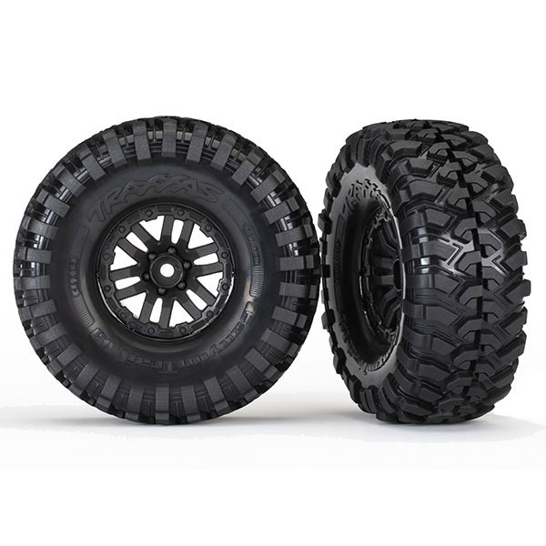 Traxxas Roues montées collées 1,9 TRX-4 8272