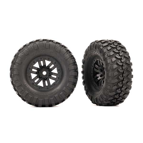 Traxxas Roues montees collees canyon trail 2,2 (x2) – TRX-4M 9773 – Image 1