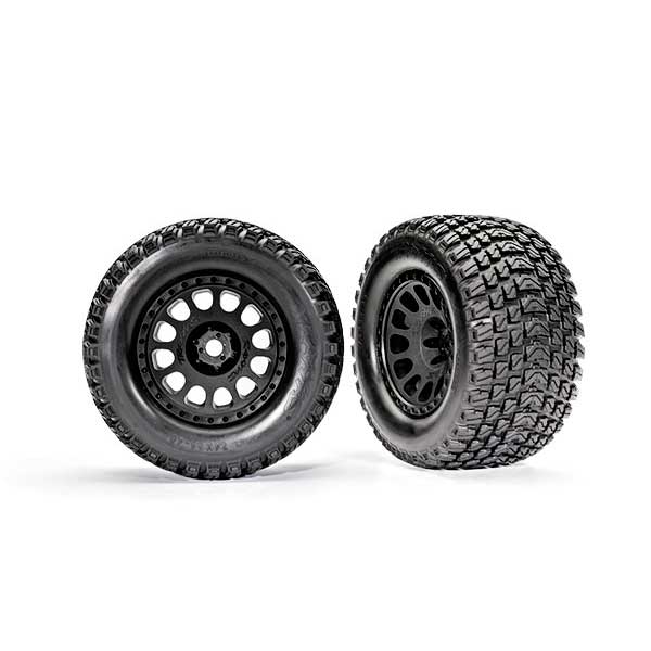 Traxxas Roues montées collées gravix XRT noires (2) 7872