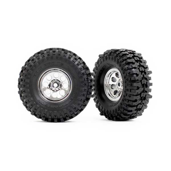 Traxxas Roues montées collées mt baja pro xs 1,0 9873