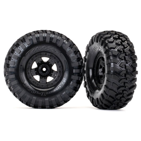 Traxxas Roues montées collées TRX-4 Sport 2,2 (x2) 8181