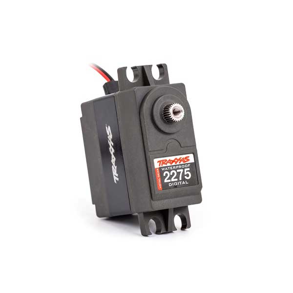Traxxas Servo high torque 25/35kg digital 2275 etanche – pignons metal 2275 – Image 1