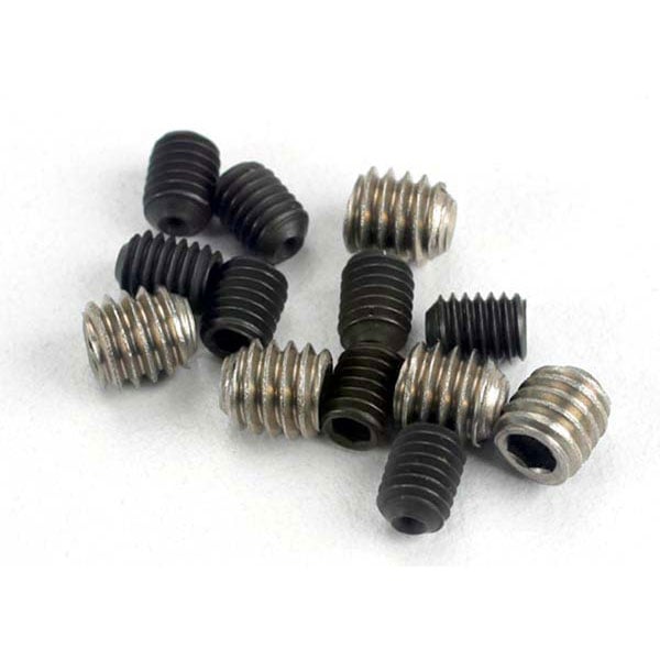 Traxxas Set (grub) screws, 3x4mm (8) / 4x4mm (stainless) (4) 1548 – Image 1