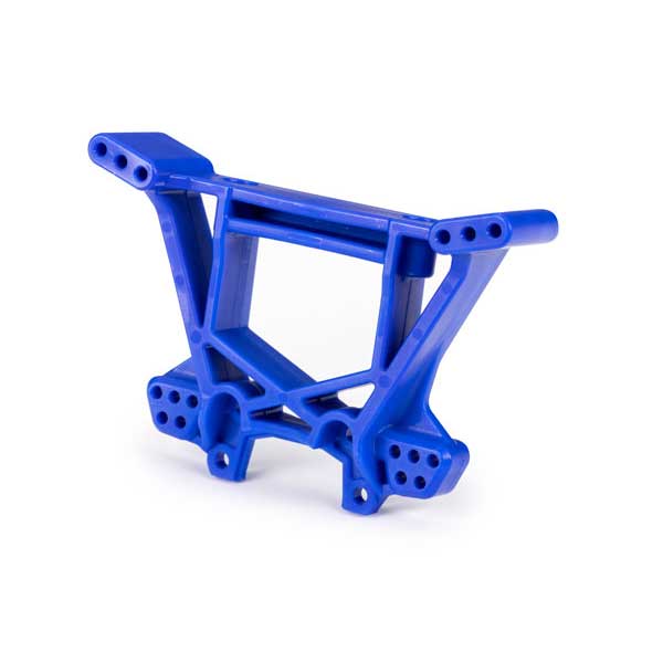 Traxxas Support d’amortisseurs arrière renforcé bleu (pour 9080) 9039X