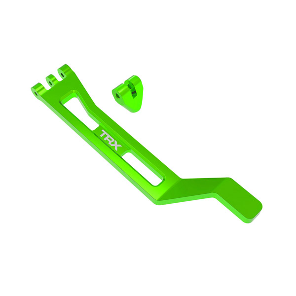 Traxxas Support de batterie alu anodisé vert – Mini Maxx 10726-GRN