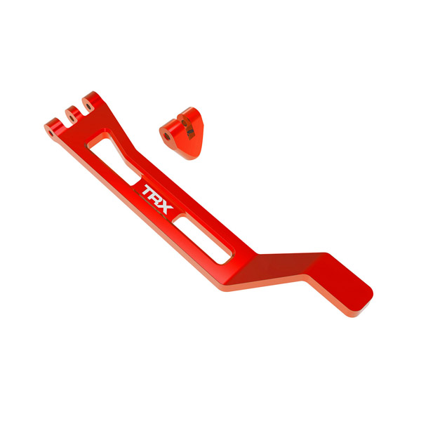 Traxxas Support de batterie plastique – Mini Maxx 10726-RED