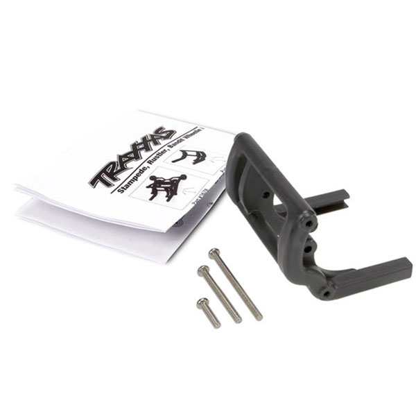 Traxxas Support de wheelie bar noir 3677
