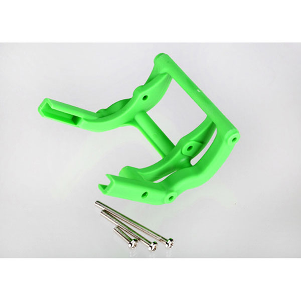 Traxxas Support de wheelie bar vert 3677A