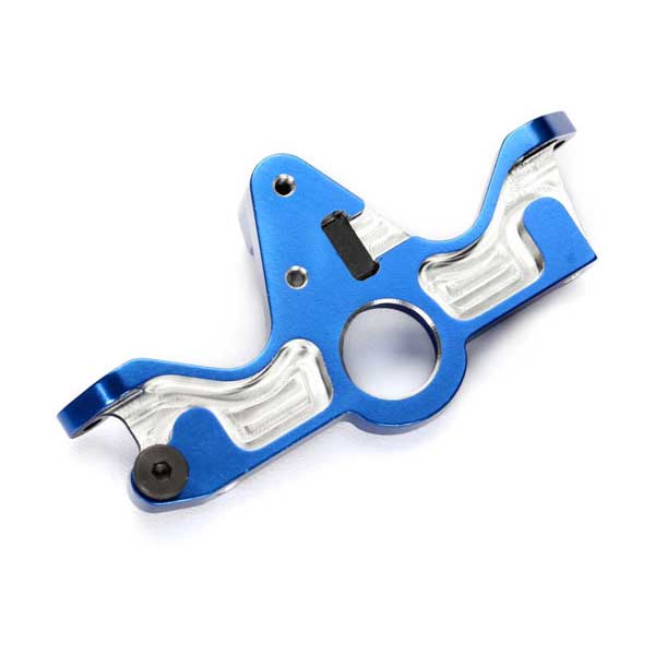 Traxxas Support moteur 6061-t6 alu anodisé bleu 6860R