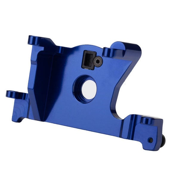 Traxxas Support moteur alu anodisé bleu 7460R