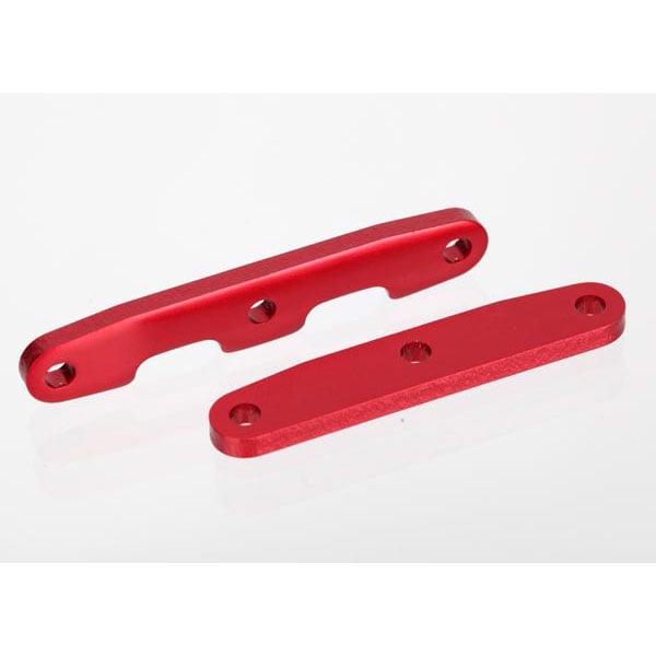 Traxxas Supports alu de tirants anodisés rouge avant et arrière (2) 6823R