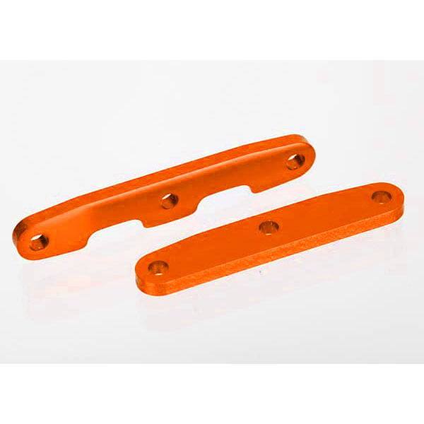 Traxxas Supports de tirants avant et arrière alu anodisés orange (x2) 6823-ORNG