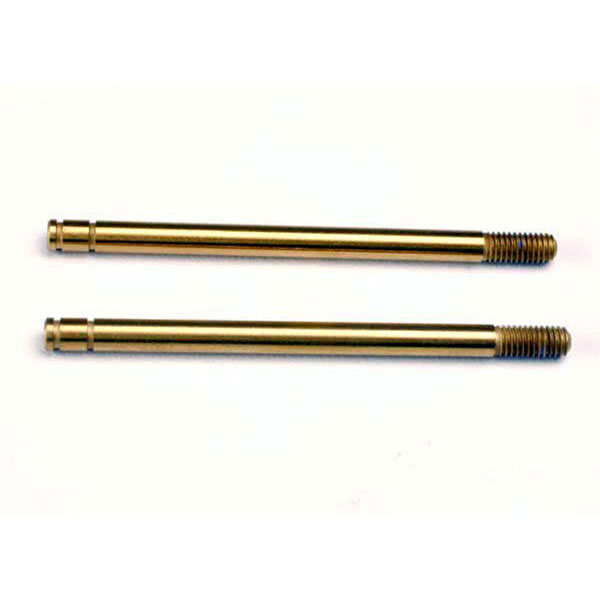 Traxxas Tige d’amortisseurs longues traité acier + couche titane (2) 1664T