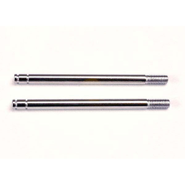 Traxxas Tige d’amortisseurs longues traité acier finition chrome (2) 1664