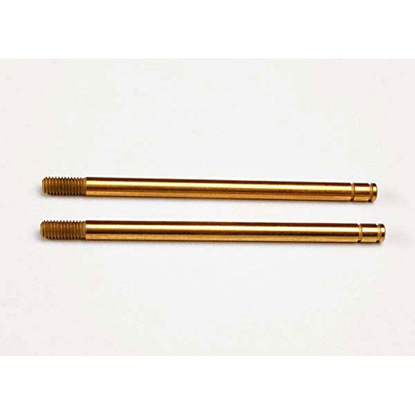 Traxxas Tige d’amortisseurs tres longues traité acier + couche titane (2) 2656T