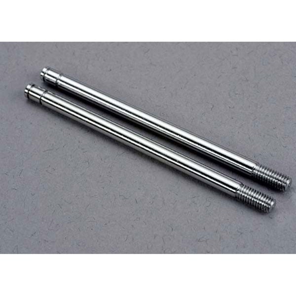 Traxxas Tige d’amortisseurs tres longues traité acier finition chrome (2) 2656