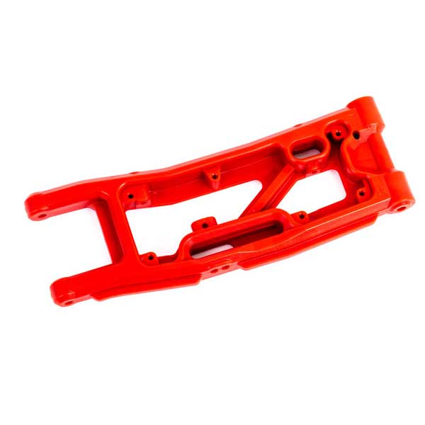 Traxxas Triangle de suspension arriere gauche – rouge – Sledge 9534R – Image 1