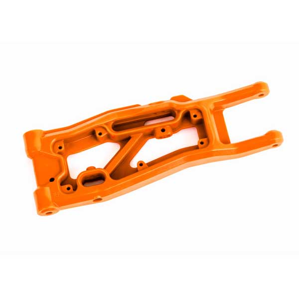 Traxxas Triangle de suspension avant droit – orange – Sledge 9530T – Image 1