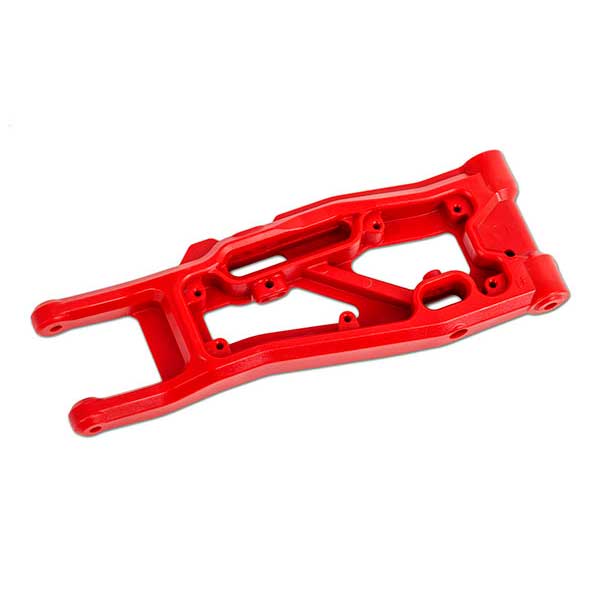 Traxxas Triangle de suspension avant gauche – rouge – Sledge 9531R – Image 1