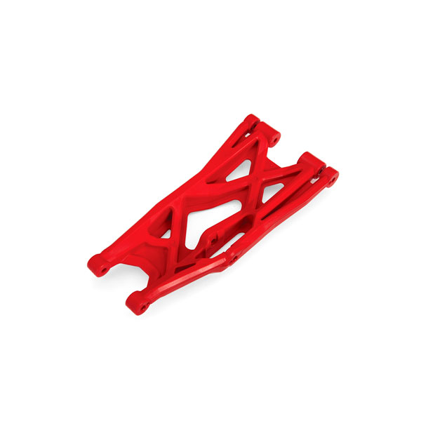 Traxxas Triangle de suspension inferieur droit renforce – rouge 7830R – Image 1