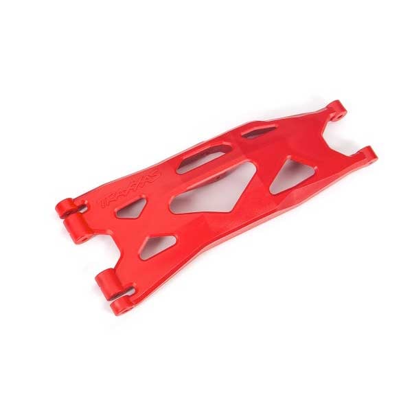 Traxxas Triangle de suspension inferieur gauche – rouge – X-Maxx WideMaxx 7894R – Image 1