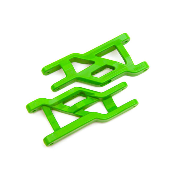 Traxxas Triangles de suspension avant verts (2) 3631G