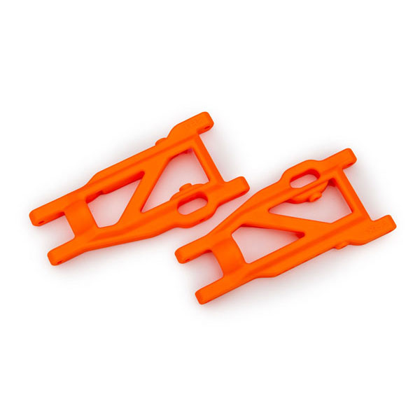 Traxxas Triangles de suspension inférieur av / ar hd noirs (x2) 3655-ORNG