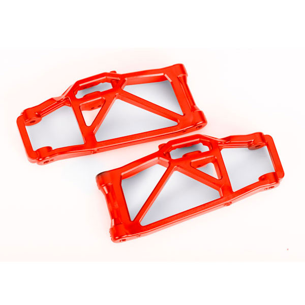 Traxxas Triangles de suspension inferieur gauche et droit rouges (x2) 10230-RED – Image 1