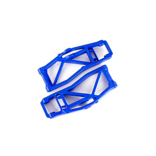 Traxxas Triangles de suspension inférieur large bleu – Maxx 8999X