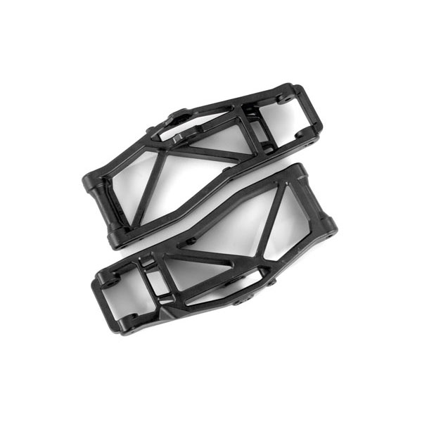 Traxxas Triangles de suspension inférieur large noir – Maxx 8999