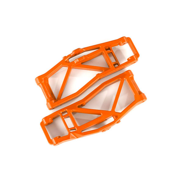 Traxxas Triangles de suspension inférieur large orange – Maxx 8999T