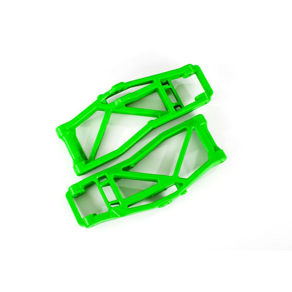 Traxxas Triangles de suspension inférieur large vert – Maxx 8999G
