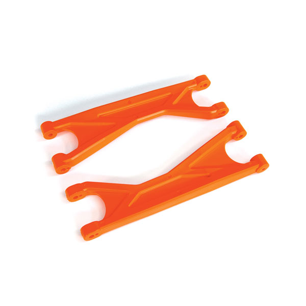 Traxxas Triangles de suspension superieur renforce – orange (2) 7829T – Image 1