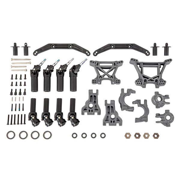 Traxxas Upgrade kit de transmission renforcé gris – Hoss/Slash/Rustler 4x4 9080-GRAY