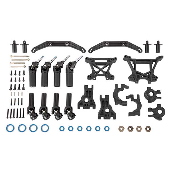 Traxxas Upgrade kit de transmission renforcé noir – Hoss/Slash/Rustler 4x4 9080