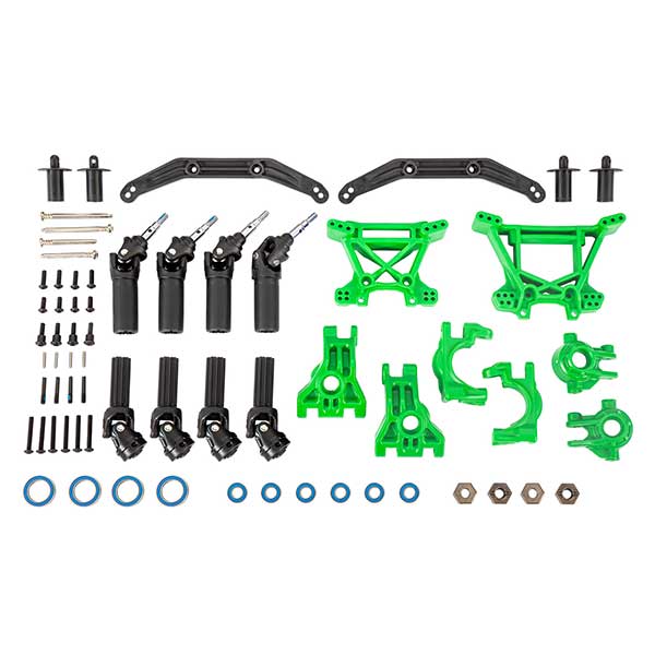 Traxxas Upgrade kit de transmission renforcé vert – Hoss/Slash/Rustler 4x4 9080G