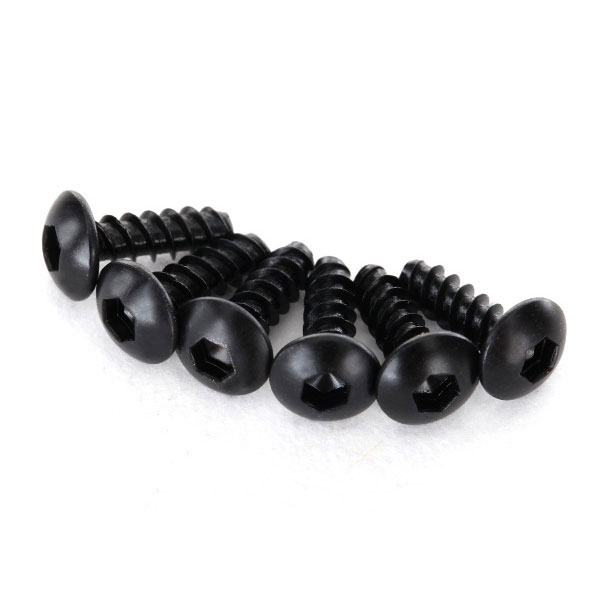 Traxxas Vis btr tête bombée 2,5x8 mm (6) 2617