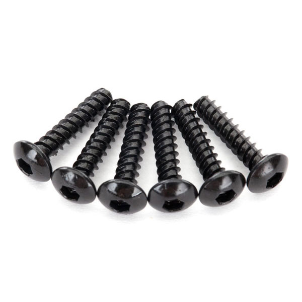 Traxxas Vis btr tête bombée 2,6x12 mm (6) 8299
